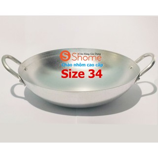 Chảo nhôm size 34cm (dày)