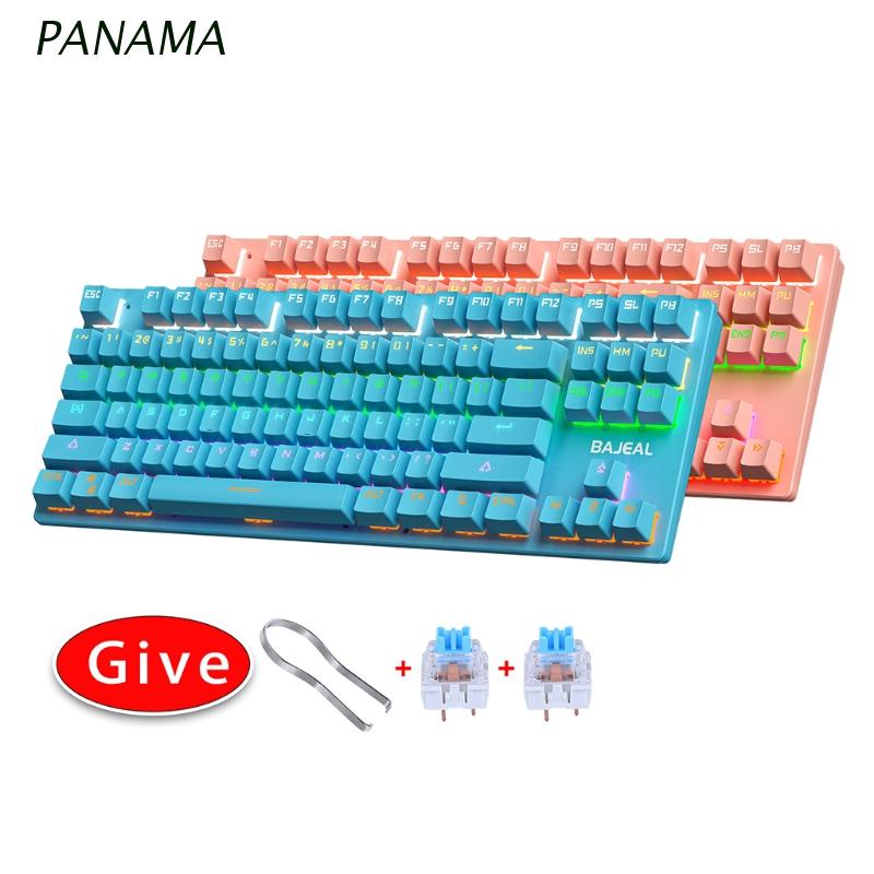 Bàn Phím Cơ Chơi Game Nama K300 Có Dây 87 Phím