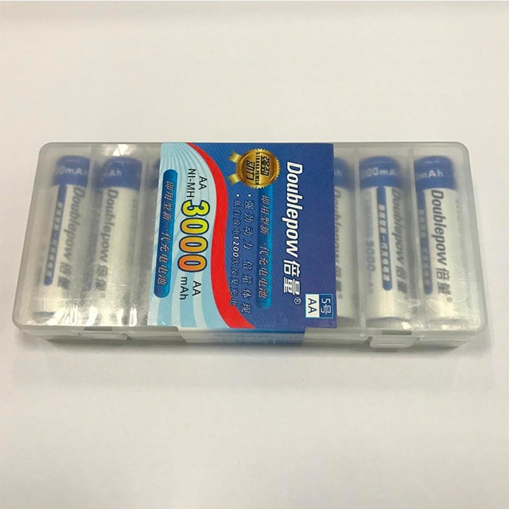 Combo sạc K209 tự ngắt khi đầy ,sạc nhanh tặng kèm 8 pin AA 3000mAh dùng cho mic không dây ,đồng hồ ,máy đo huyết áp ...