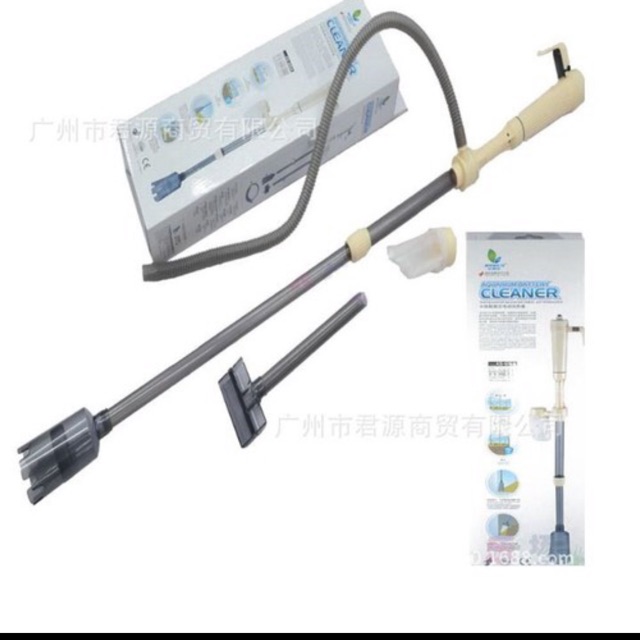Máy hút đáy bể cá chạy điện và pin