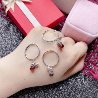 Nhẫn mèo thần tài bạc thái