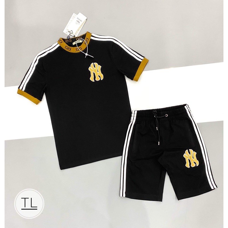 Bộ hè nam thể thao tag thêu chữ NY hot nhất 2021 | BigBuy360 - bigbuy360.vn