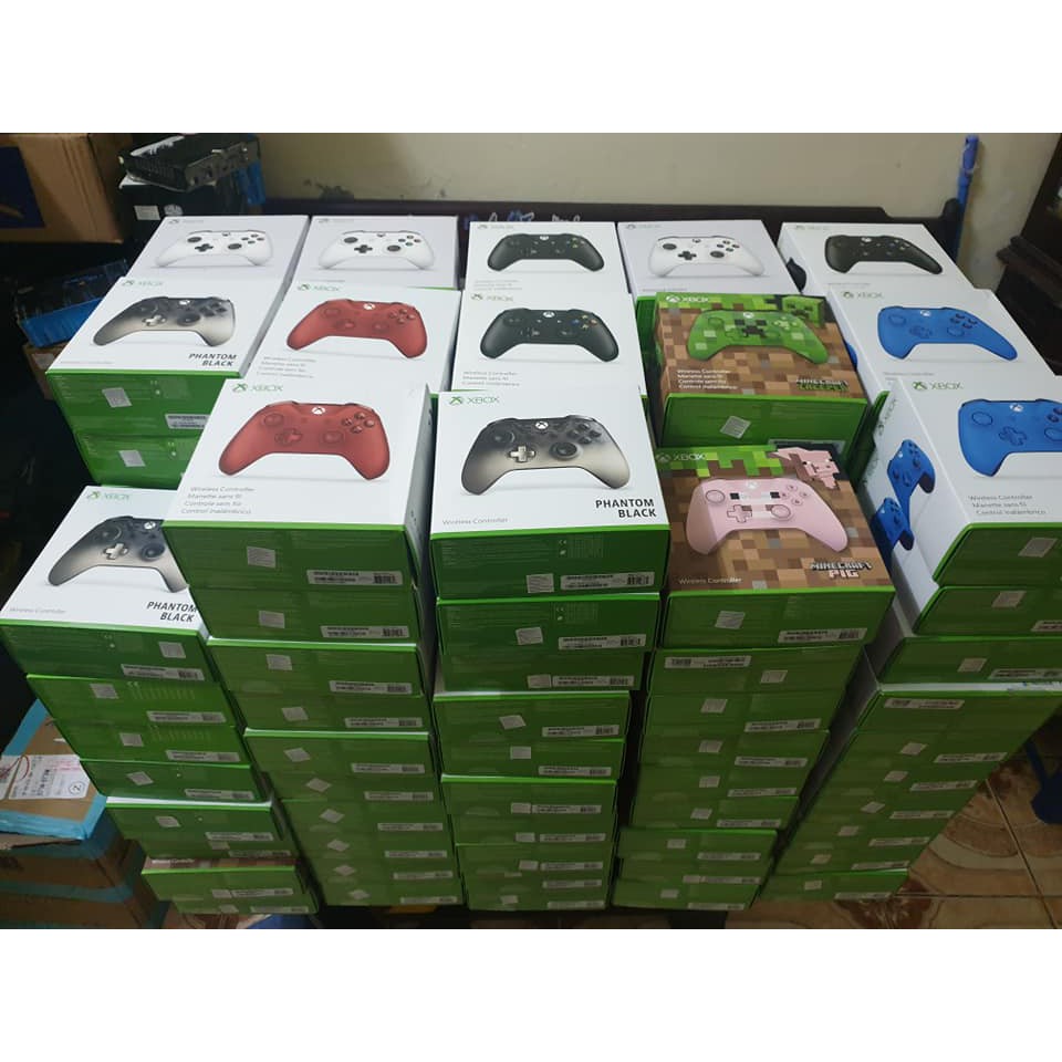 Tay cầm Xbox One S White chính hãng Full Box