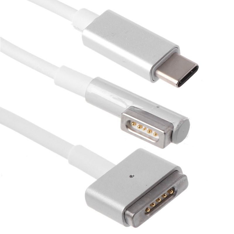 Cáp chuyển Type C sang Magsafe 1/2 thiết kế tiện lợi cho MacBook Retina Pro Air 45W 60W 85W | BigBuy360 - bigbuy360.vn