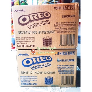 [Date Mới] Bánh Quế Oreo Wafer Roll Vanilla & Chocolate