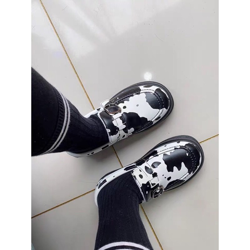 GIÀY BÒ SỮA ULZZANG GIÀY OXFORD ĐẾ 3P | BigBuy360 - bigbuy360.vn