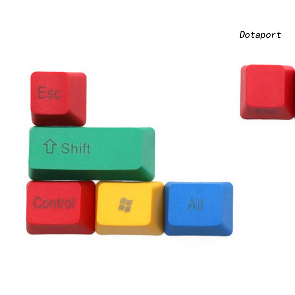 Bộ 12 keycap nhẹ nhiều màu cho bàn phím cơ