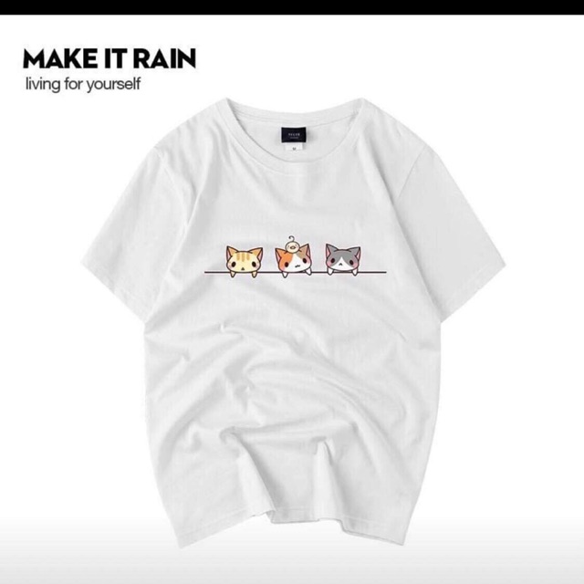 Trả order áo phông make it rain