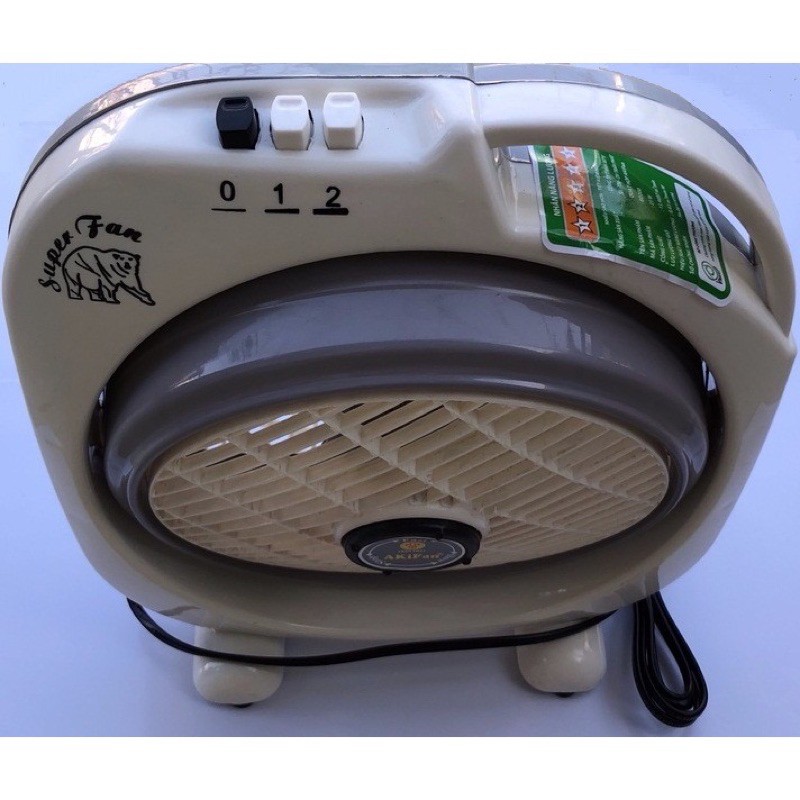 Quạt hộp Akifan BD200 (3 màu: ⚪️🟢) - tiện lợi, nhỏ gọn, mát mẻ