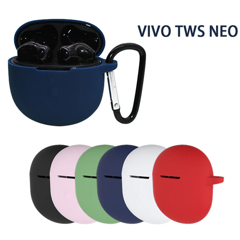 Hộp Đựng Tai Nghe Bluetooth Không Dây Vivo Tws Neo Bằng Silicone