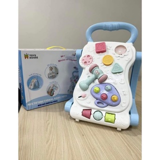 Bàn chơi đa năng kiêm xe tập đi cho bé