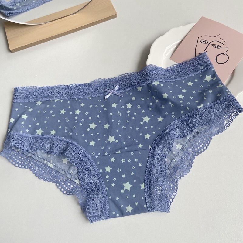 Quần lót ,quần chíp nữ lụa lạnh phối ren sexy, Quần chip nữ kháng khuẩn ( HÀNG CAO CẤP ) | BigBuy360 - bigbuy360.vn