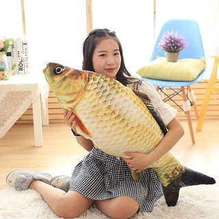 [ HÀNG HOT ] GỐI ÔM 3D HÌNH CÁ SIZE 80CM