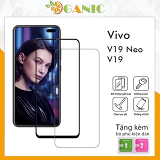 Kính cường lực ViVo V19 V19 Neo Full Màn Hình Độ Cứng 9H Bảo Vệ Tuyệt Đối Tặng Kèm Khăn Lau Kính