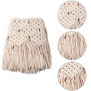 Thảm macrame treo trang trí đám cưới phong cách boho