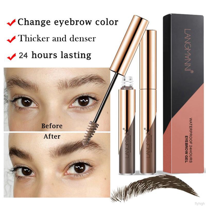 Mascara chuốt lông mày kháng nước lâu trôi Langmanni