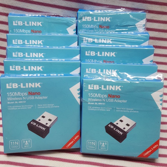 Bộ thu sóng wifi LB-LINK BL-WN151 - Siêu nhỏ gọn - Tốc độ 150Mbs - Bảo hành chính hãng 24 tháng