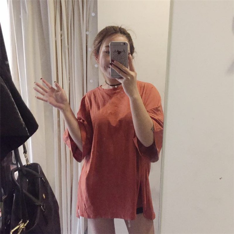 Áo thun nữ form rộng tay ngắn Emilyshop