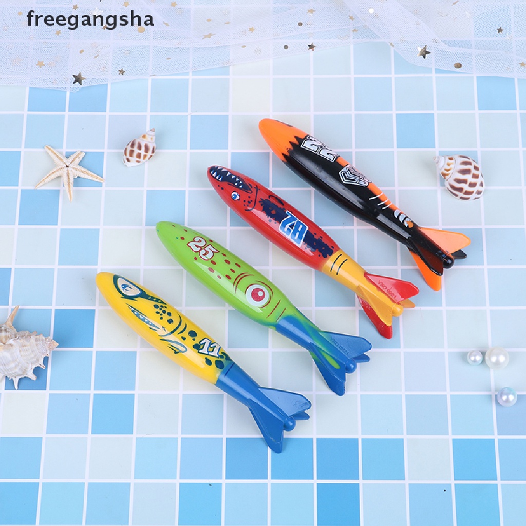 [FREG] 19pcs Swimming Pool Throwing Diving Toys Underwater Rings Diving Circle Set FDH