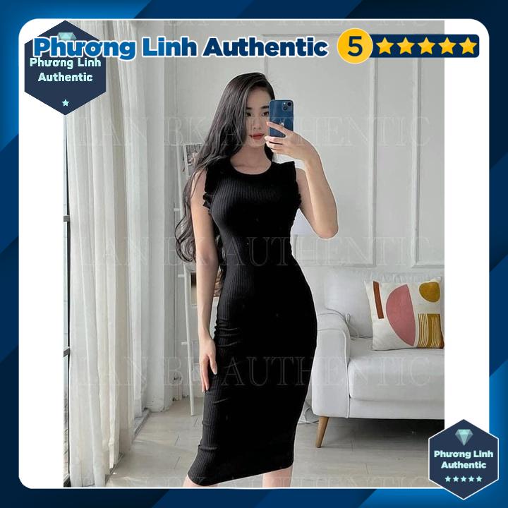 Váy dáng dài ôm body viền vai Zara Auth New Tag có sẵn 0962/172 0962172 1443/172 1443172