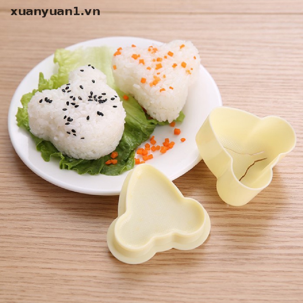 Khuôn Làm Cơm Nắm / Sushi Chống Dính DIY Tiện Dụng