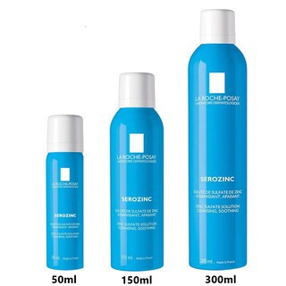 NƯỚC XỊT KHOÁNG GIÚP LÀM SẠCH VÀ DỊU DA LA ROCHE-POSAY SEROZINC 50ML | 150ML (XANH)