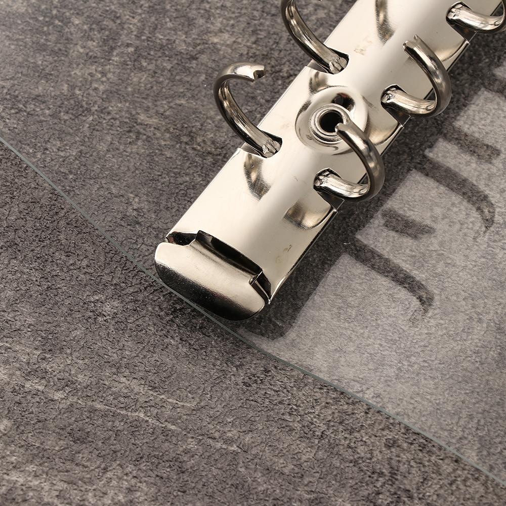 ZAIJIE24 Sổ Tay Khổ A6 PVC Họa Tiết Cầu Vồng