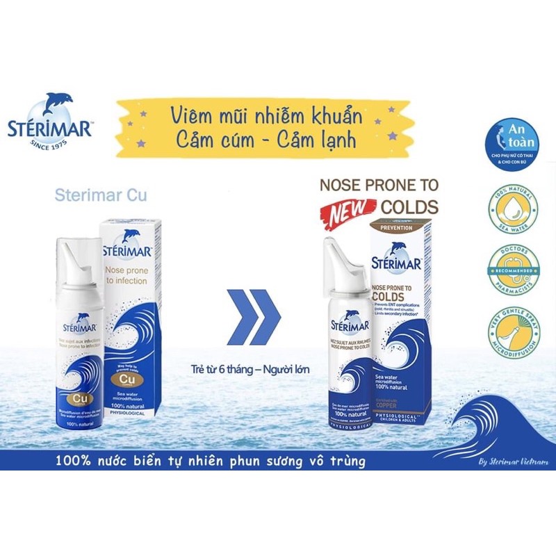 Xịt vệ sinh mũi sterimar