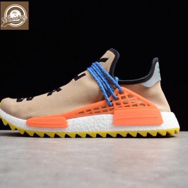 | Real | Giầy thể thao NMD HUMAN RACE vàng đế trắng thời trang dạo phố KHO NEW 2020 , 2020 new 🌟 : 🛫. . * : ":