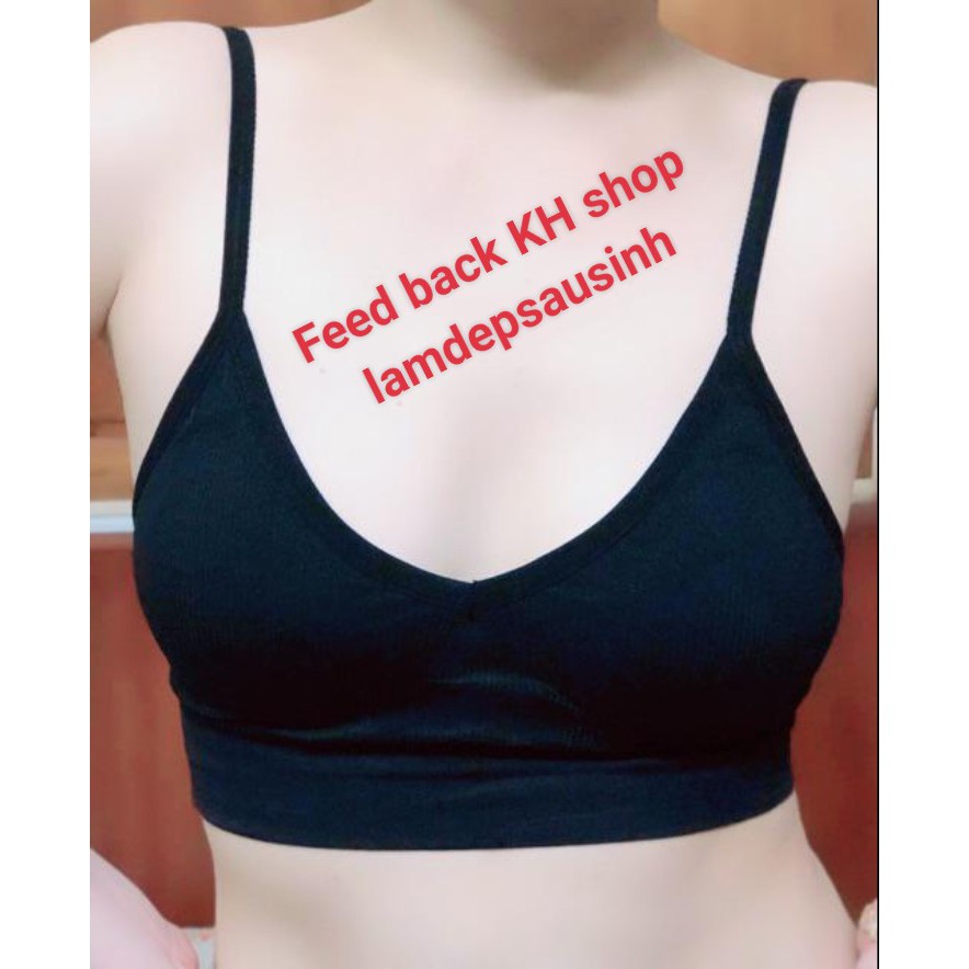 [Mã WAMST111 giảm 15k đơn 99k] [CHUYÊN BÁN SỈ] Áo Bra Thun Gân Hở Lưng, Khoét Lưng Chữ U Siêu Mát (Hàng Đẹp 100%) | BigBuy360 - bigbuy360.vn