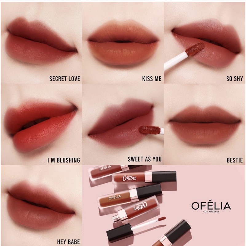 Son kem  OFELIA COTTON LIP CREAM