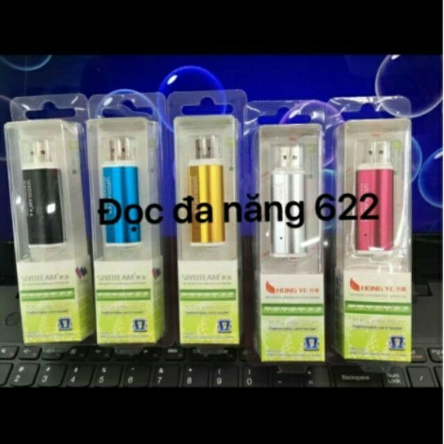 Đầu đọc thẻ đa năng vỏ nhôm