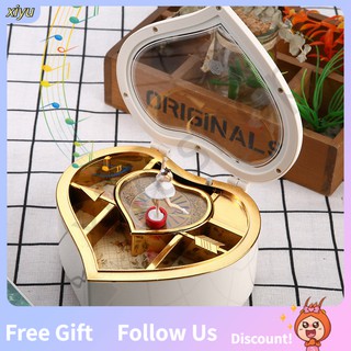 [READY STOCK] Hộp Nhạc Vũ Công Ba Lê Hình Trái Tim