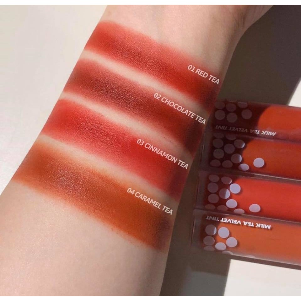 Son Kem Lì, Mịn Mượt Romand Milk Tea Velvet Tint 4.4g-[COCOLUX] | BigBuy360 - bigbuy360.vn