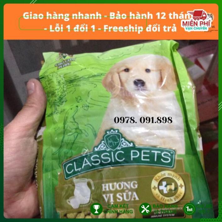 [HÀNG LOẠI 1] THỨC ĂN HẠT KHÔ CHO CHÓ CON VỊ SỮA CLASSIC 400G/ HẠT CLASSIC/ LULUPET