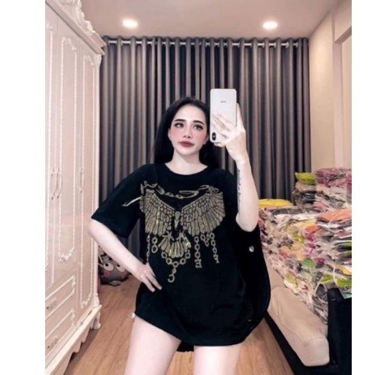 Áo Phông đính đá Hot girl