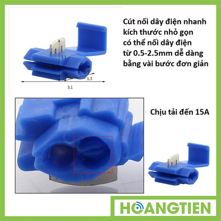 Cút nối dây điện nhanh HT-802