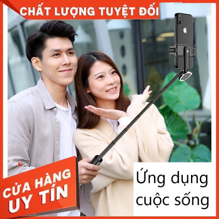 Gậy chụp hình 3 chân CYKE, Cây tự sướng cao cấp đa năng kiểu dáng nhỏ,gọn,tinh tế với tính năng vượt trội. Mới nhất 2021