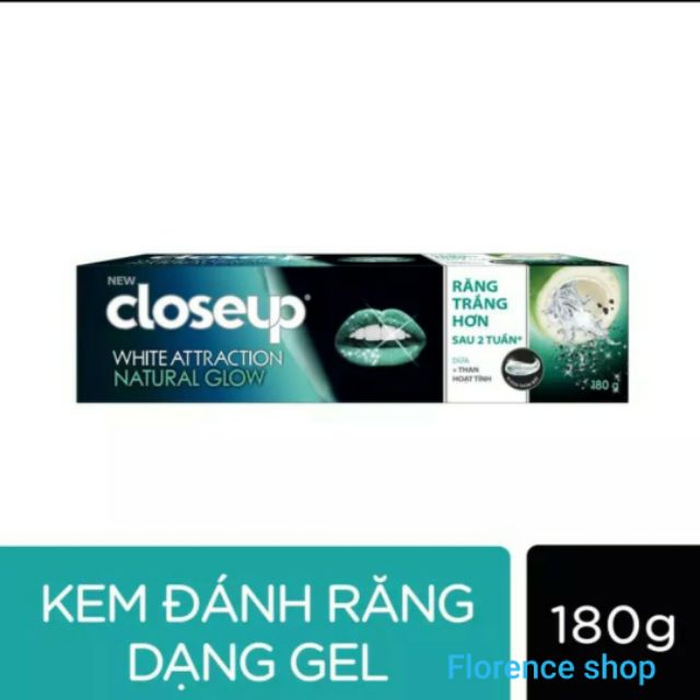 Kem đánh răng CLOSE UP Vị dừa trắng răng 180gr -