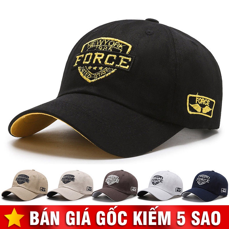 Mũ Lưỡi Trai Bóng Chày Nam Nữ Force Nón Kết P2170