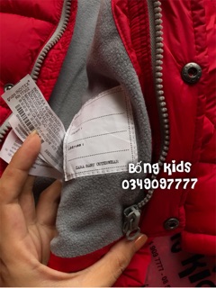 Áo Phao Bé Trai Basic Đỏ Zara