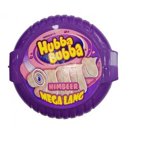 Kẹo Cao Su Vị Mâm Xôi Hubba Bubba Mega Lang Himbeer 56g