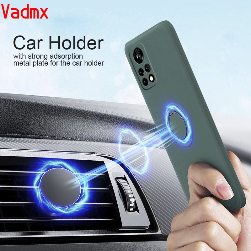 Ốp Lưng Silicone Có NhẫN Đỡ Cho Xiaomi Mi 10t Pro Mi10t Mi 10 T Pro Lite 5g Xiaomi Mi 10t Pro Mi10t Lite