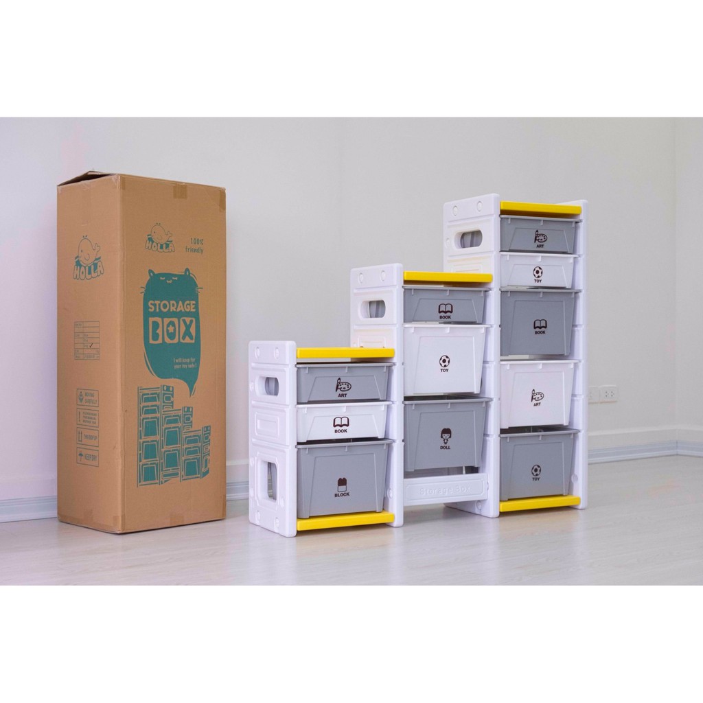 [CHÍNH HÃNG] Tủ nhựa, kệ đa năng HOLLA 11 ngăn 3 tầng | BigBuy360 - bigbuy360.vn