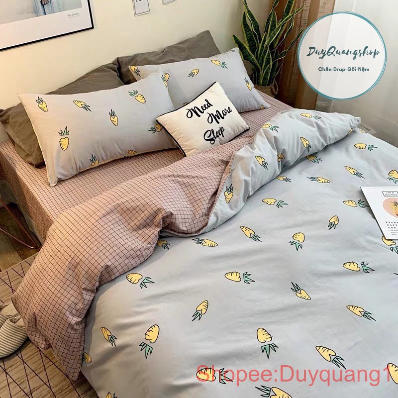 Cotton Poly Nhập Khẩu - Carot Ghi SP001060
