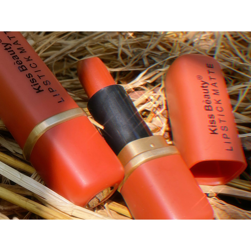 Son lì KISS BEAUTY 35795 lì mịn lâu trôi nội địa chính hãng