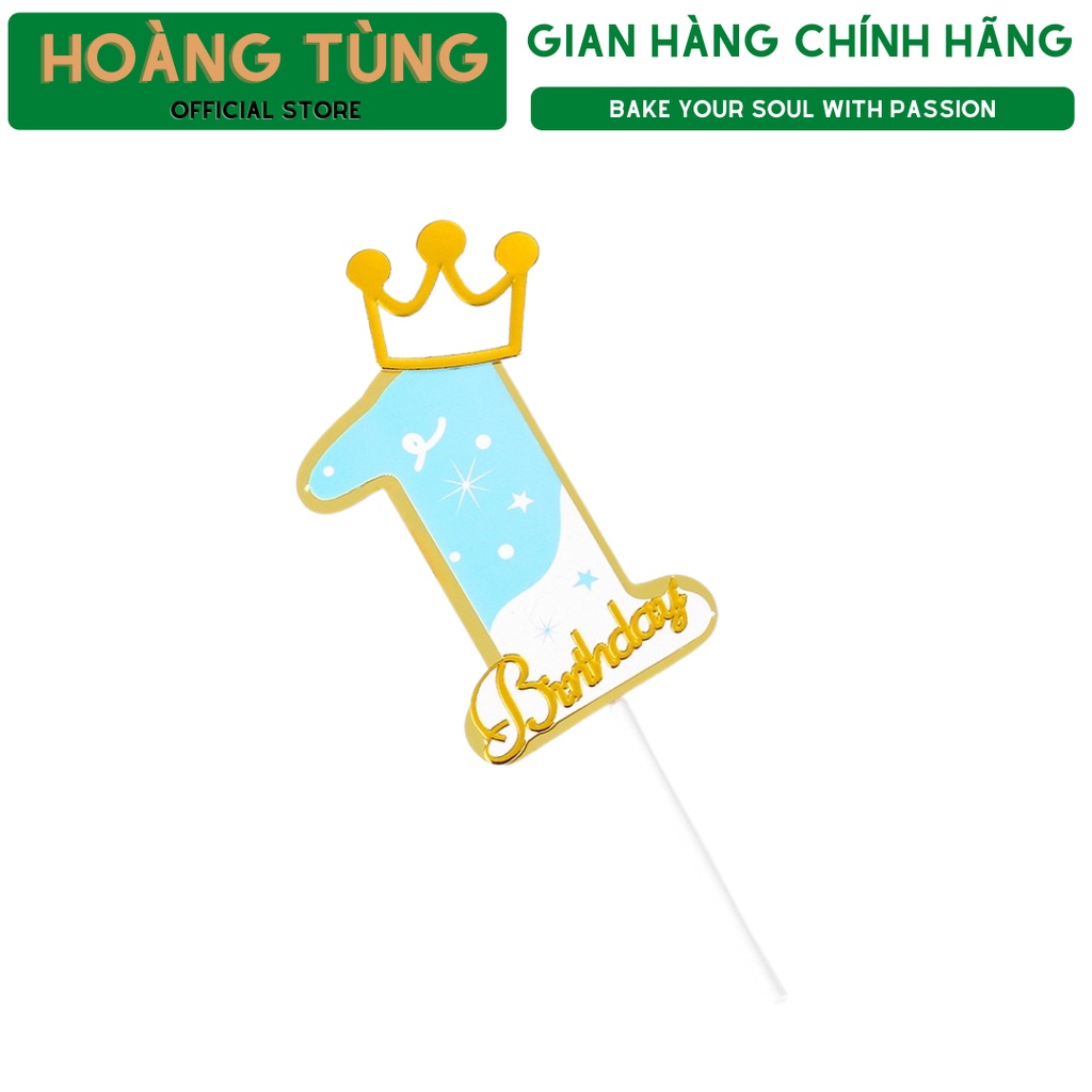 Trang trí bánh sinh nhật, trang trí bánh kem, Số trang trí