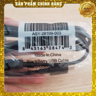Cáp Micro và Mini USB Blackberry Chính Hãng
