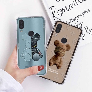 Ốp Vsmart Active 1 / Active 1 Plus / Active 1+ bear brick, gấu đáng yêu, dễ thương