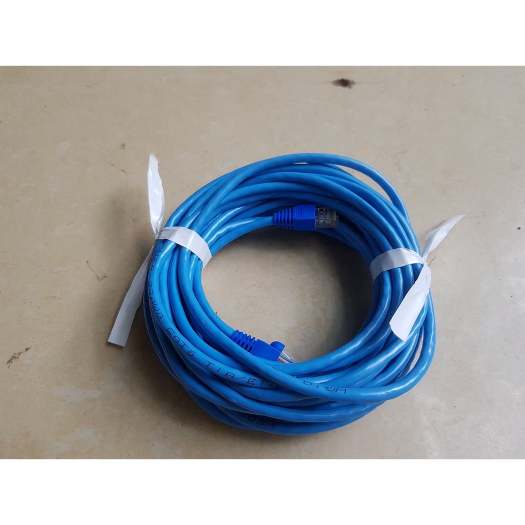 25M 30M 35M 40M 45M 50M Dây mạng (cáp lan) CAT6 bấm sẵn 2 đầu - Cáp mạng, cáp lan, dây lan, cáp internet